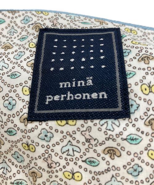 mina perhonen（ミナ ペルホネン）mina perhonen (ミナ ペルホネン) キルティングスカート ホワイト サイズ:42の古着・服飾アイテム