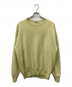 AURALEEオーラリー）の古着「SMOOTH SOFT SWEAT P/O」｜ライトライム