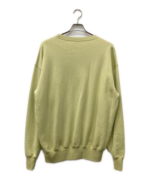 AURALEE（オーラリー）AURALEE (オーラリー) SMOOTH SOFT SWEAT P/O ライトライム サイズ:4の古着・服飾アイテム