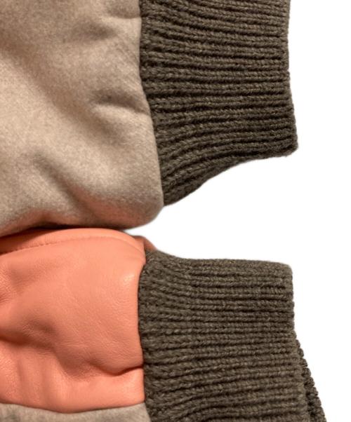 Acne studios（アクネ ストゥディオズ）Acne studios (アクネ ストゥディオス) ボンバージャケット ベージュ サイズ:48の古着・服飾アイテム