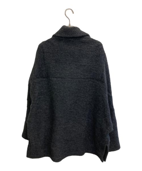LIMI feu（リミフゥ）LIMI feu (リミフゥ) オーバーシルエットコート ダークグレー サイズ:2の古着・服飾アイテム