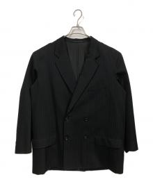 Graphpaper（グラフペーパー）の古着「Selvage Wool Double Jacket」｜ネイビー