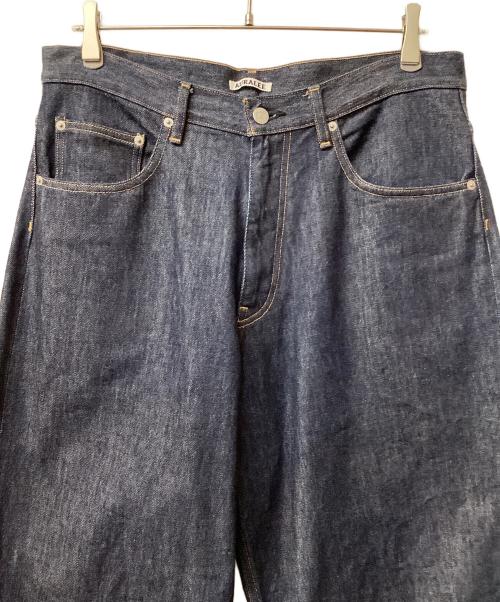 AURALEE（オーラリー）AURALEE (オーラリー) AURALEE HARD TWIST DENIM WIDE PANTS インディゴ サイズ:86㎝(W34)の古着・服飾アイテム