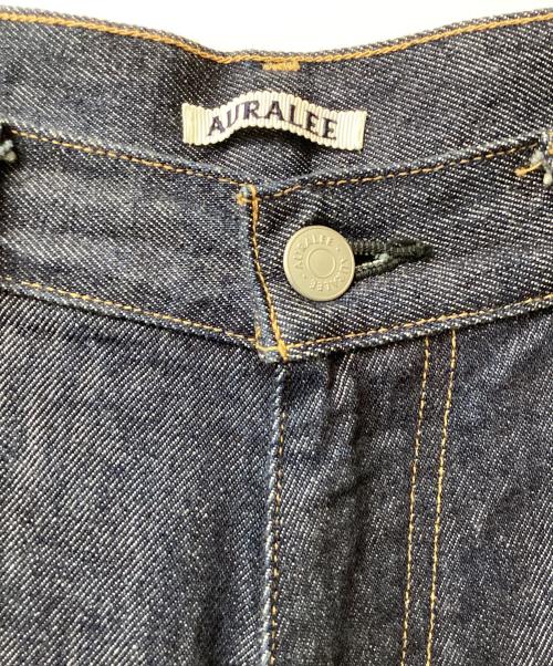 AURALEE（オーラリー）AURALEE (オーラリー) AURALEE HARD TWIST DENIM WIDE PANTS インディゴ サイズ:86㎝(W34)の古着・服飾アイテム