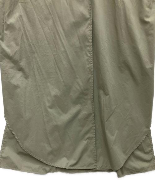 FRAY ID（フレイ アイディー）FRAY ID (フレイ アイディー) フーディータックロングコート カーキの古着・服飾アイテム