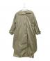 FRAY ID（フレイ アイディー）の古着「フーディータックロングコート」｜カーキ