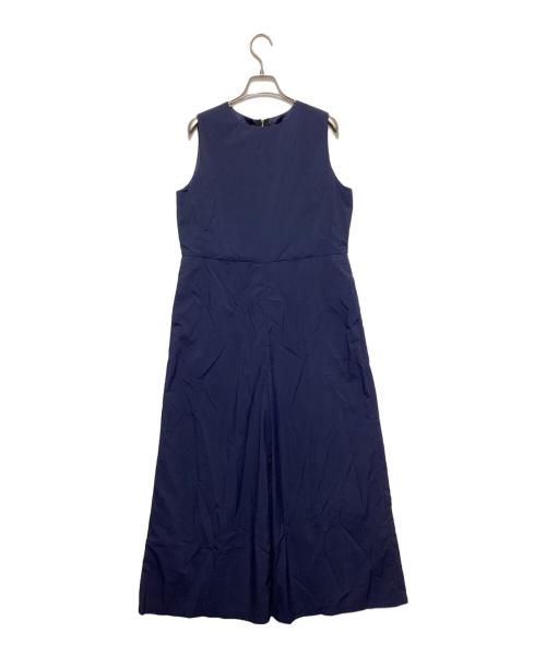 See she me（シーシーミー）See she me (シーシーミー) タフタバックファスナーオールインワン ネイビー サイズ:Fの古着・服飾アイテム
