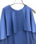 M Maglie le cassetto (エム マーリエ ル カセット) オープンショルダードレス ブルー サイズ:SIZE9：6000円