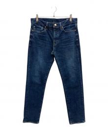 RED CARD×TOMORROW LAND（レッドカード×トゥモローランド）の古着「ストレッチデニム 5ポケットスリムパンツ」｜インディゴ