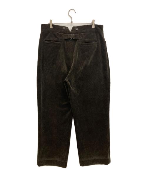 RRL（ダブルアールエル）RRL (ダブルアールエル) サスペンダーボタン付コーデュロイパンツ ブラウン サイズ:36/32の古着・服飾アイテム