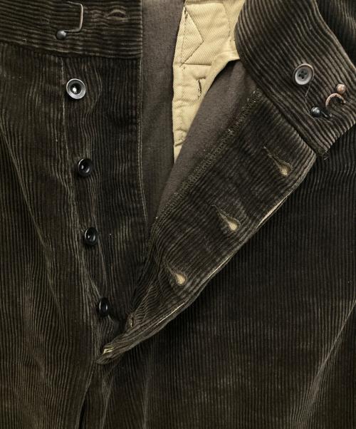 RRL（ダブルアールエル）RRL (ダブルアールエル) サスペンダーボタン付コーデュロイパンツ ブラウン サイズ:36/32の古着・服飾アイテム