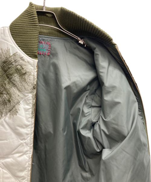 R.H.Vintage（ロンハーマン・ヴィンテージ）R.H.Vintage (ロンハーマン・ヴィンテージ) キルトダウンファラオジャケット カーキ サイズ:Mの古着・服飾アイテム