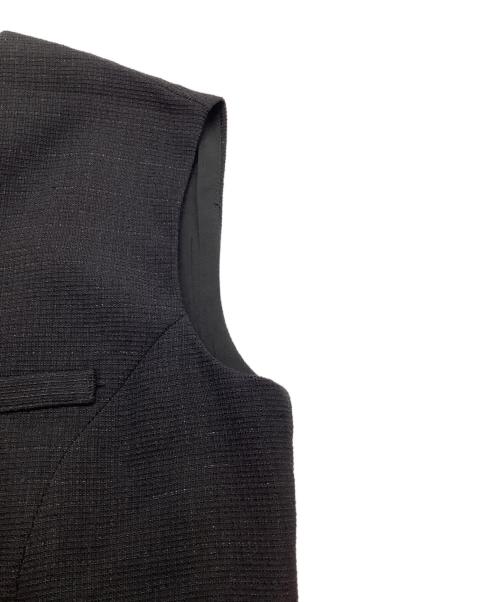 HER LIP TO（ハーリップトゥ）HER LIP TO (ハーリップトゥ) Tweed Pleated Mini Dress ブラック サイズ:Sの古着・服飾アイテム