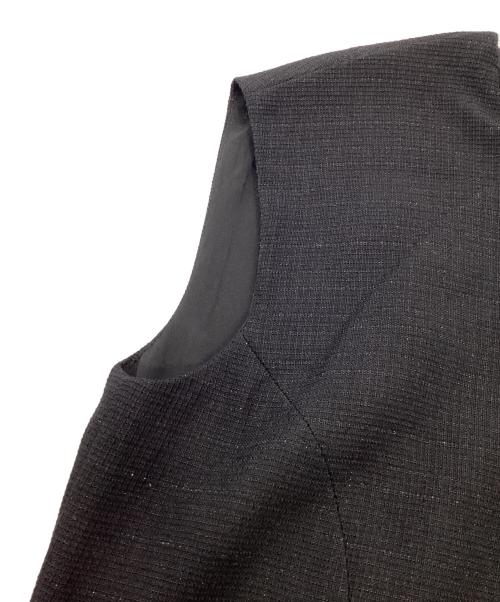 HER LIP TO（ハーリップトゥ）HER LIP TO (ハーリップトゥ) Tweed Pleated Mini Dress ブラック サイズ:Sの古着・服飾アイテム