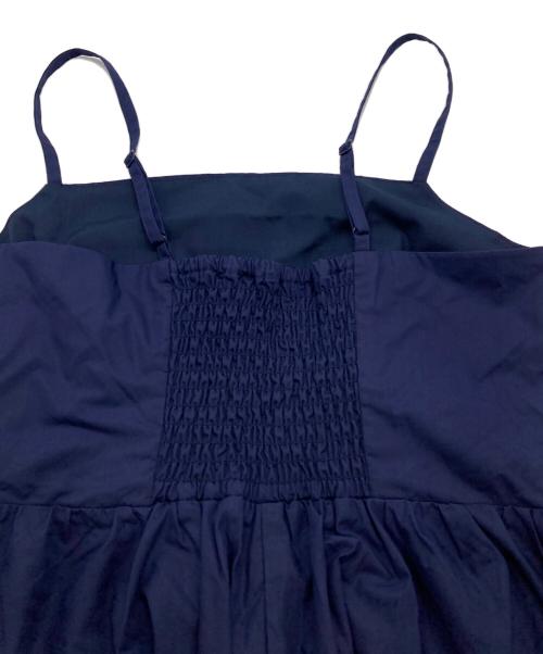 SLY（スライ）SLY (スライ) BOLERO C/A LONG ワンピース ネイビー サイズ:Freeの古着・服飾アイテム