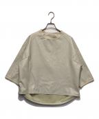 COGTHEBIGSMOKEコグザビッグスモーク）の古着「ヴィーガンレザートップス」｜ベージュ