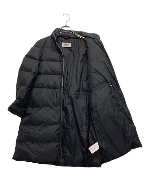 MM6 Maison Margiela（エムエムシックスメゾンマルジェラ）MM6 Maison Margiela (エムエムシックス メゾンマルジェラ) ダウンコート ブラック サイズ:42の古着・服飾アイテム