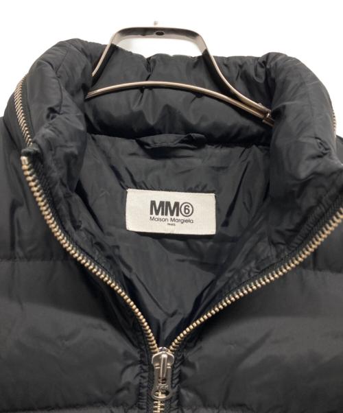 MM6 Maison Margiela（エムエムシックスメゾンマルジェラ）MM6 Maison Margiela (エムエムシックス メゾンマルジェラ) ダウンコート ブラック サイズ:42の古着・服飾アイテム
