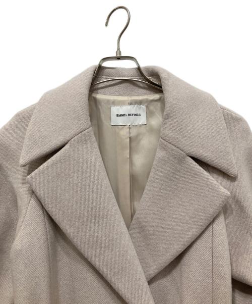 EMMEL REFINES（エメル リファインズ）EMMEL REFINES (エメル リファインズ) ベルト付きコート グレージュ サイズ:Sの古着・服飾アイテム