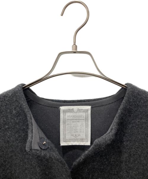 BEARDSLEY（ビアズリー）BEARDSLEY (ビアズリー) Washable Knit Coat グレー サイズ:FREEの古着・服飾アイテム