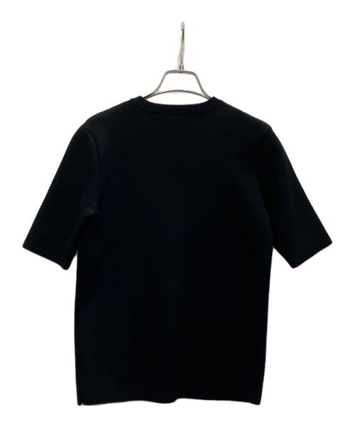 ADORE（アドーア）ADORE (アドーア) ベーシックニットTシャツ ブラック サイズ:SIZE38の古着・服飾アイテム