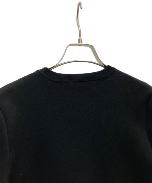 ADORE（アドーア）ADORE (アドーア) ベーシックニットTシャツ ブラック サイズ:SIZE38の古着・服飾アイテム