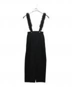 Re.Verofonnaヴェロフォンナ）の古着「サスペンダー付パンツ」｜ブラック