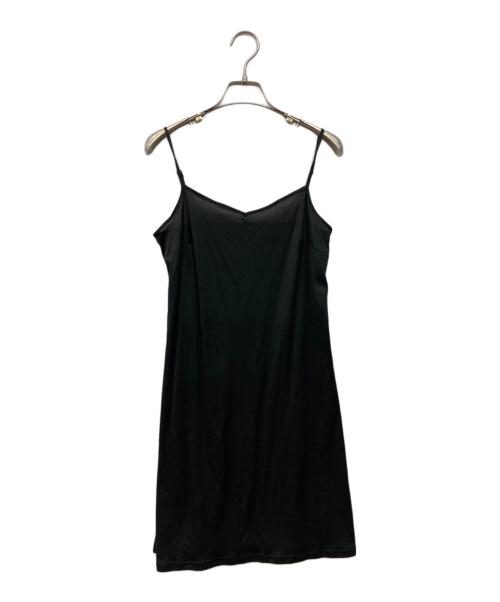 Lily Brown（リリーブラウン）Lily Brown (リリーブラウン) シアーボリュームフリルワンピース ブラック サイズ:Freeの古着・服飾アイテム