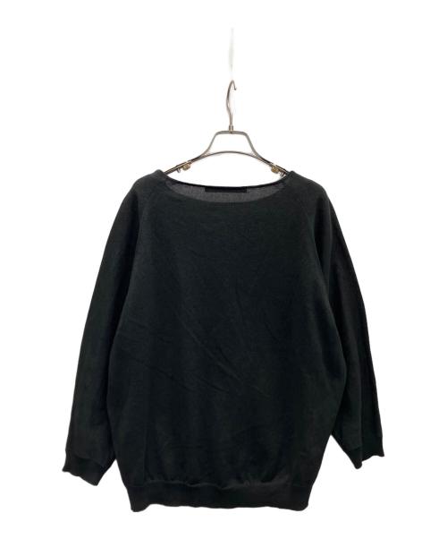 FRAMeWORK（フレームワーク）FRAMeWORK (フレームワーク) ペーパーポリエステルボートネック ブラック サイズ:-の古着・服飾アイテム