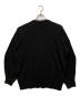 ENFOLD (エンフォルド) COCOON-ARM BOX PULLOVER ブラック サイズ:SIZE M：6000円