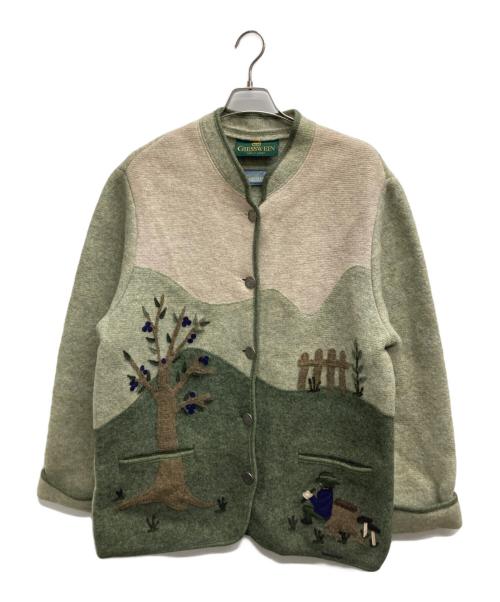 GIESSWEIN（ギースヴァイン）GIESSWEIN (ギースヴァイン) チロリアンジャケット グリーン サイズ:42の古着・服飾アイテム
