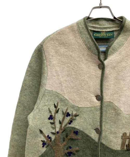 GIESSWEIN（ギースヴァイン）GIESSWEIN (ギースヴァイン) チロリアンジャケット グリーン サイズ:42の古着・服飾アイテム