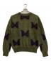 Needles（ニードルズ）の古着「パピヨンJAQモヘヤニット」｜グリーン