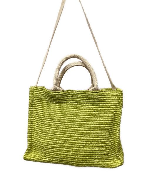 MARNI（マルニ）MARNI (マルニ) スモールバスケットバッグ ライムの古着・服飾アイテム