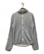 Matin Kimマーティン・キム）の古着「SLEEVE POINT ZIP UP CARDIGAN」｜ブルー