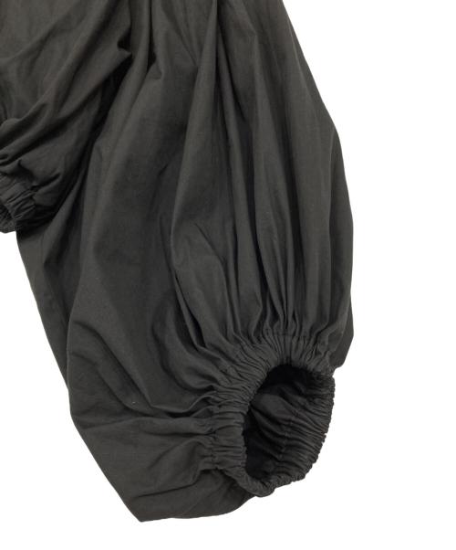 patou（パトゥ）Patou (パトゥ) オーガニックコットン混紡ボンバー ブラック サイズ:34の古着・服飾アイテム