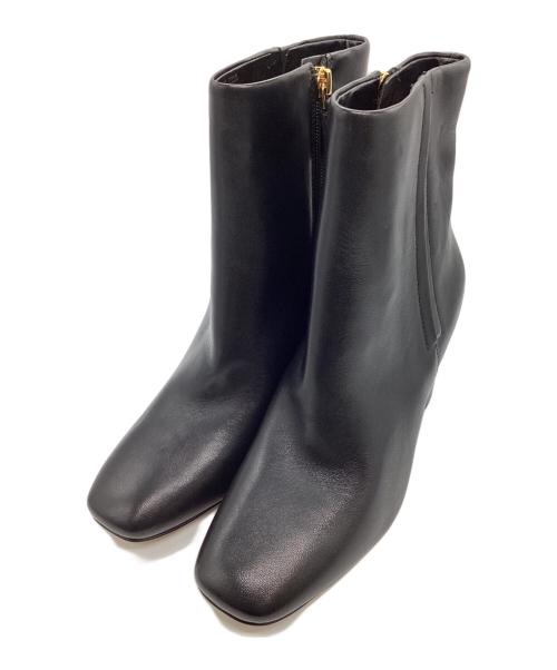 COLE HAAN（コールハーン）COLE HAAN (コールハーン) クリスティ スクエア ブーティ ブラック サイズ:SIZE 7 1/2 Bの古着・服飾アイテム