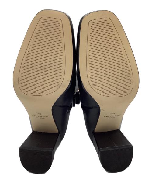 COLE HAAN（コールハーン）COLE HAAN (コールハーン) クリスティ スクエア ブーティ ブラック サイズ:SIZE 7 1/2 Bの古着・服飾アイテム