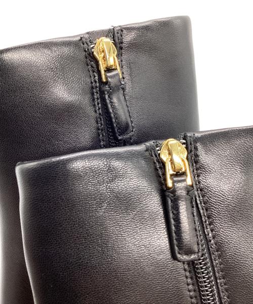 COLE HAAN（コールハーン）COLE HAAN (コールハーン) クリスティ スクエア ブーティ ブラック サイズ:SIZE 7 1/2 Bの古着・服飾アイテム