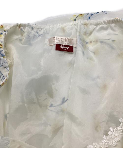 SECRET HONEY（シークレットハニー）SECRET HONEY (シークレットハニー) DISNEY (ディズニー) フラワーマキシワンピース イエロー サイズ:2の古着・服飾アイテム