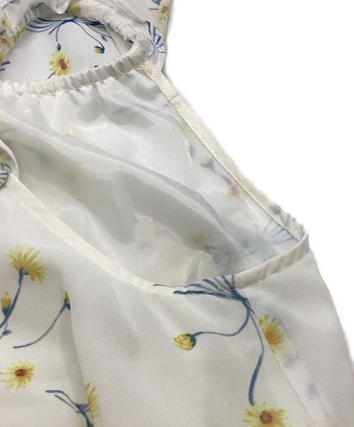 SECRET HONEY（シークレットハニー）SECRET HONEY (シークレットハニー) DISNEY (ディズニー) フラワーマキシワンピース イエロー サイズ:2の古着・服飾アイテム