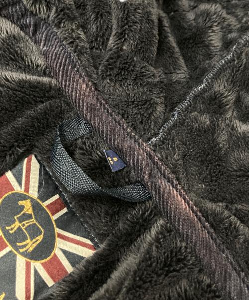 LAVENHAM（ラベンハム）LAVENHAM (ラベンハム) フーデッドキルティングジャケット ネイビー サイズ:M(US8)の古着・服飾アイテム