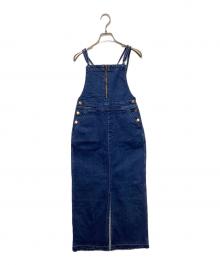 LEE×ROSSO（リー×ロッソ）の古着「FRONT ZIP JUMPER SKIRT」｜インディゴ