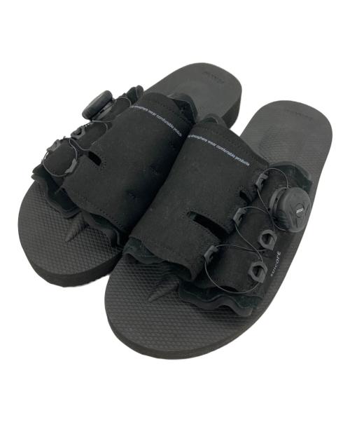 suicoke（スイコック）suicoke (スイコック) LETA-AB ブラック サイズ:24の古着・服飾アイテム