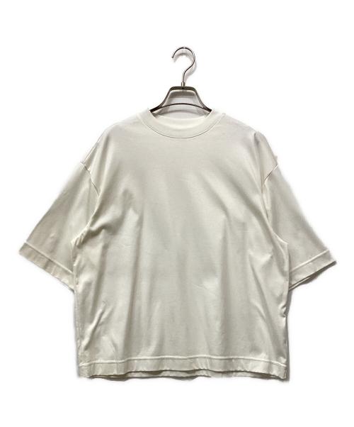 THE SHINZONE（ザ シンゾーン）THE SHINZONE (ザ シンゾーン) HALF SLEEVE SMART TEE ホワイト サイズ:FOの古着・服飾アイテム