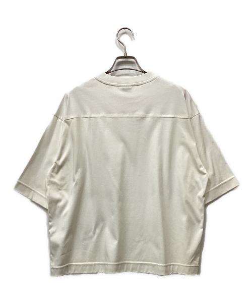 THE SHINZONE（ザ シンゾーン）THE SHINZONE (ザ シンゾーン) HALF SLEEVE SMART TEE ホワイト サイズ:FOの古着・服飾アイテム