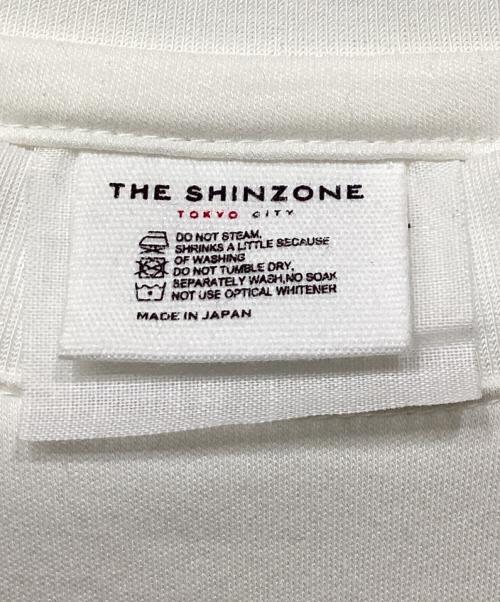 THE SHINZONE（ザ シンゾーン）THE SHINZONE (ザ シンゾーン) HALF SLEEVE SMART TEE ホワイト サイズ:FOの古着・服飾アイテム