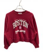 SHIPSシップス）の古着「ボストン スウェット」｜ワインレッド