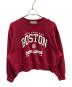 SHIPS（シップス）の古着「ボストン スウェット」｜ワインレッド
