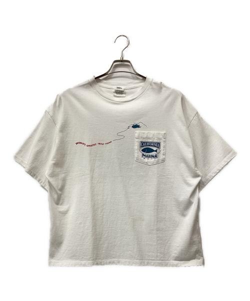 THE SHINZONE（ザ シンゾーン）THE SHINZONE (ザ シンゾーン) FISHING TEE ホワイト サイズ:FOの古着・服飾アイテム